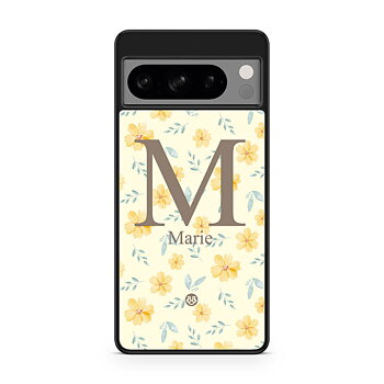 Google Pixel 8 Pro Custom Skal - AWAKEN - Golden Bloom