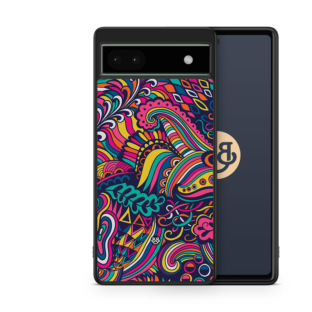 Google Pixel 6a Case - Abstract Floral