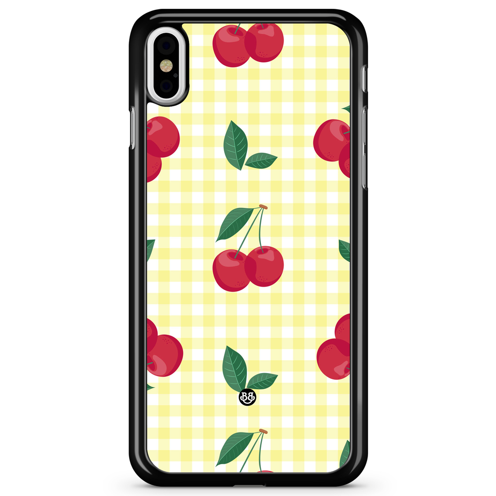 iPhone X / XS Case - SUMMER GARDEN - Cherry Kiss