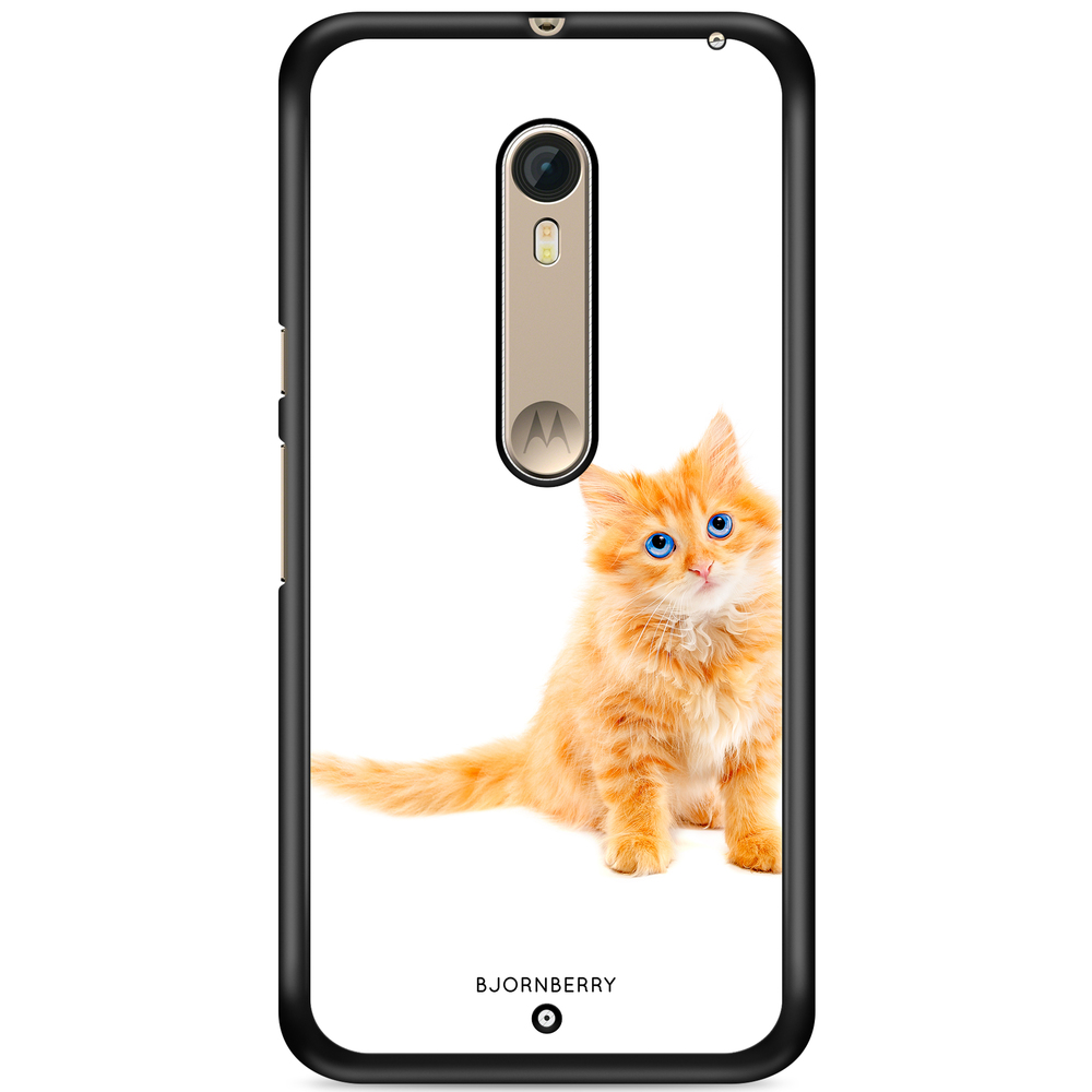 Moto X Style Case - Small Brown Cat