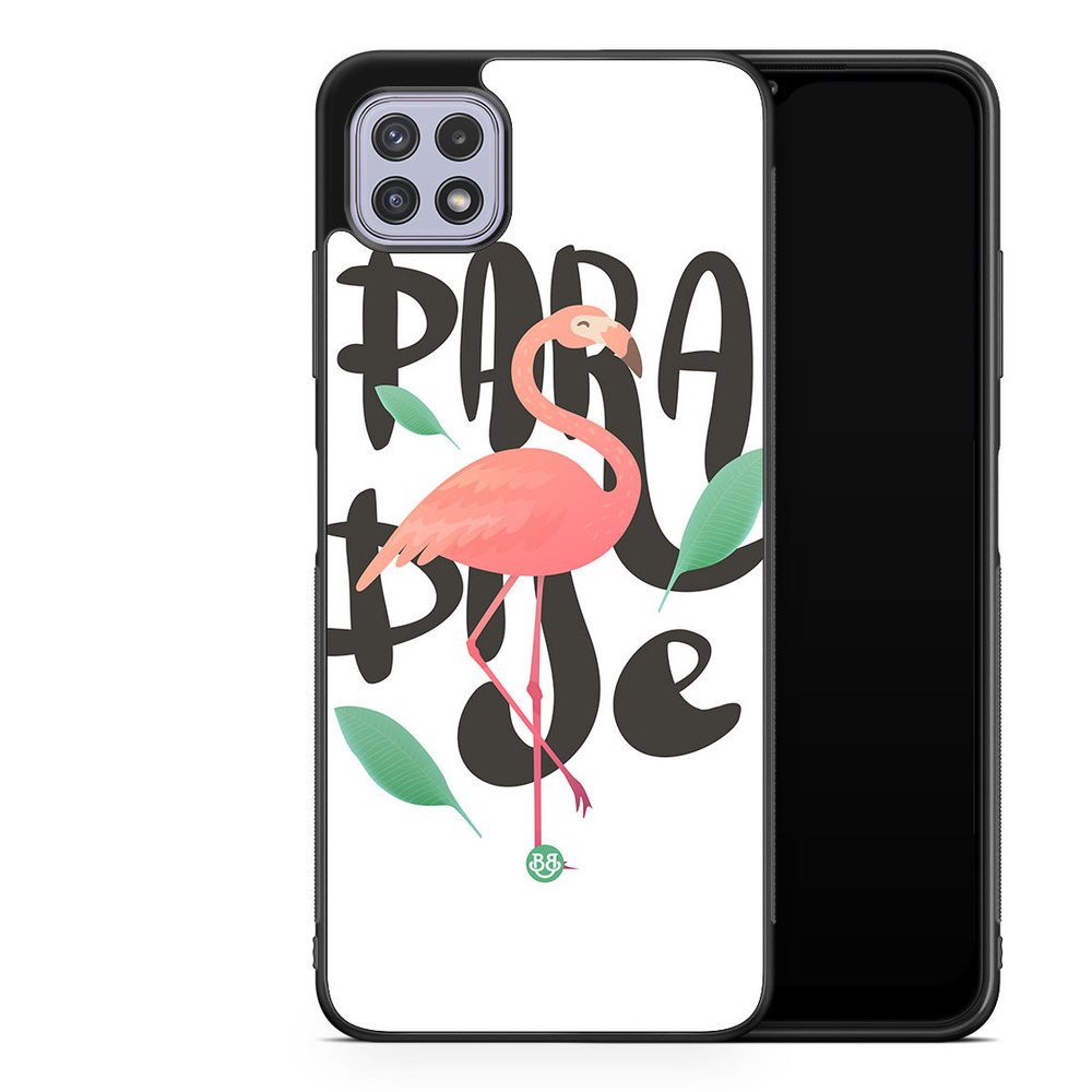 Samsung Galaxy A22 4G Case - Paradise Flamingo