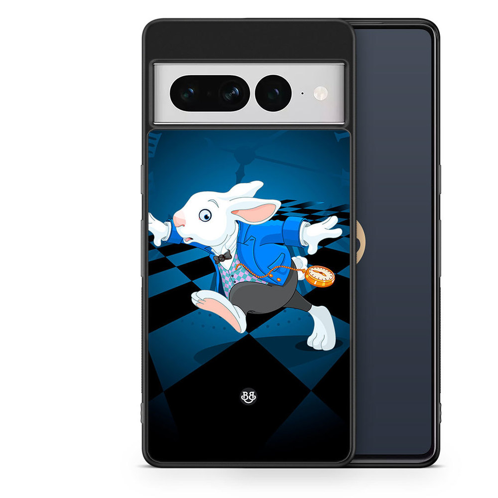 Google Pixel 7 Pro Case - White rabbit