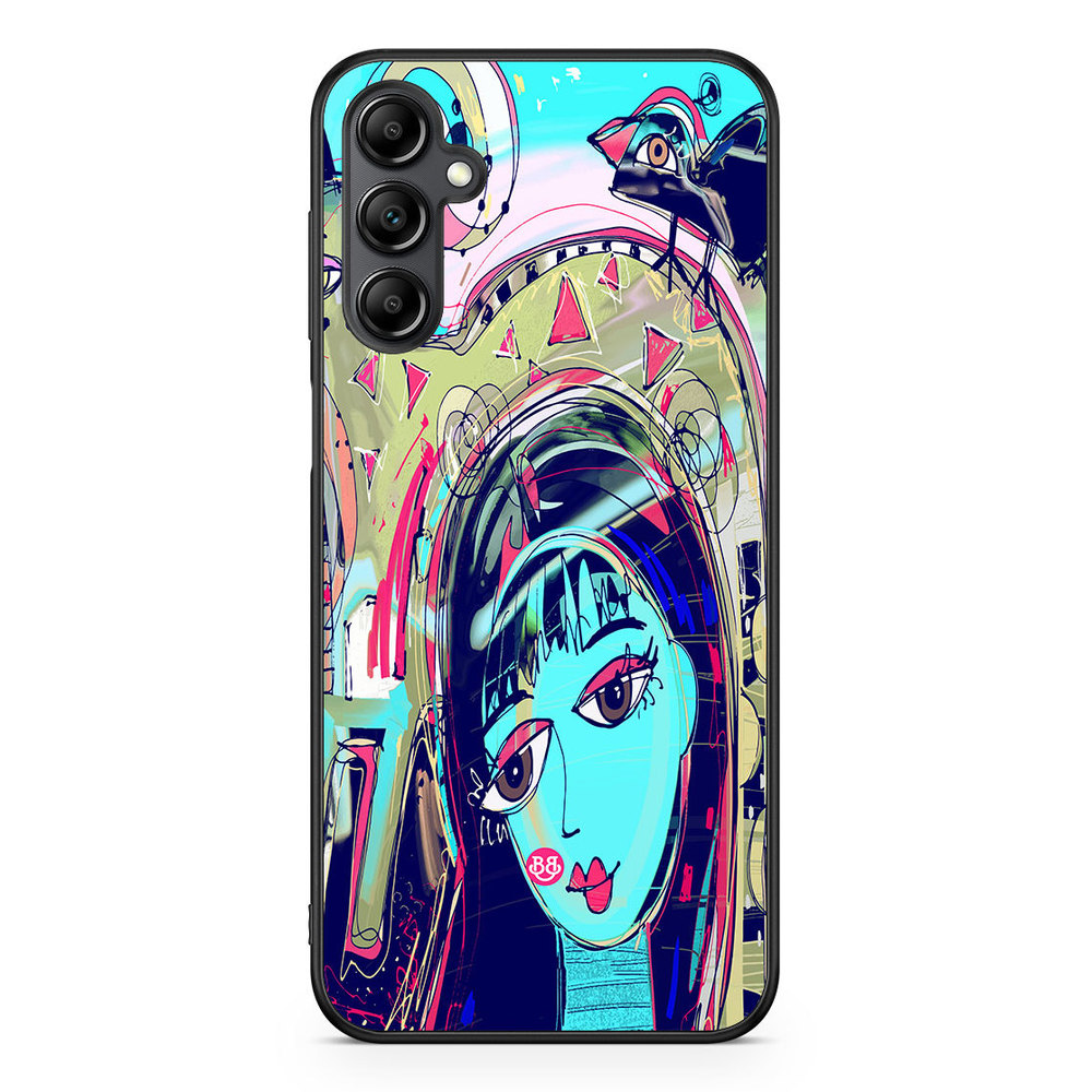 Samsung Galaxy A14 4G/5G Case - Abstract Cat
