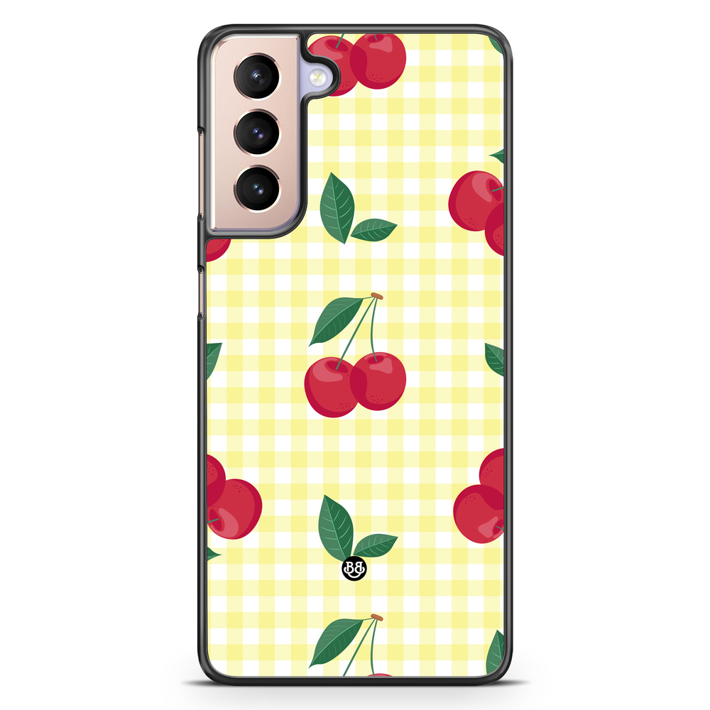 Samsung Galaxy S21 Case - SUMMER GARDEN - Cherry Kiss