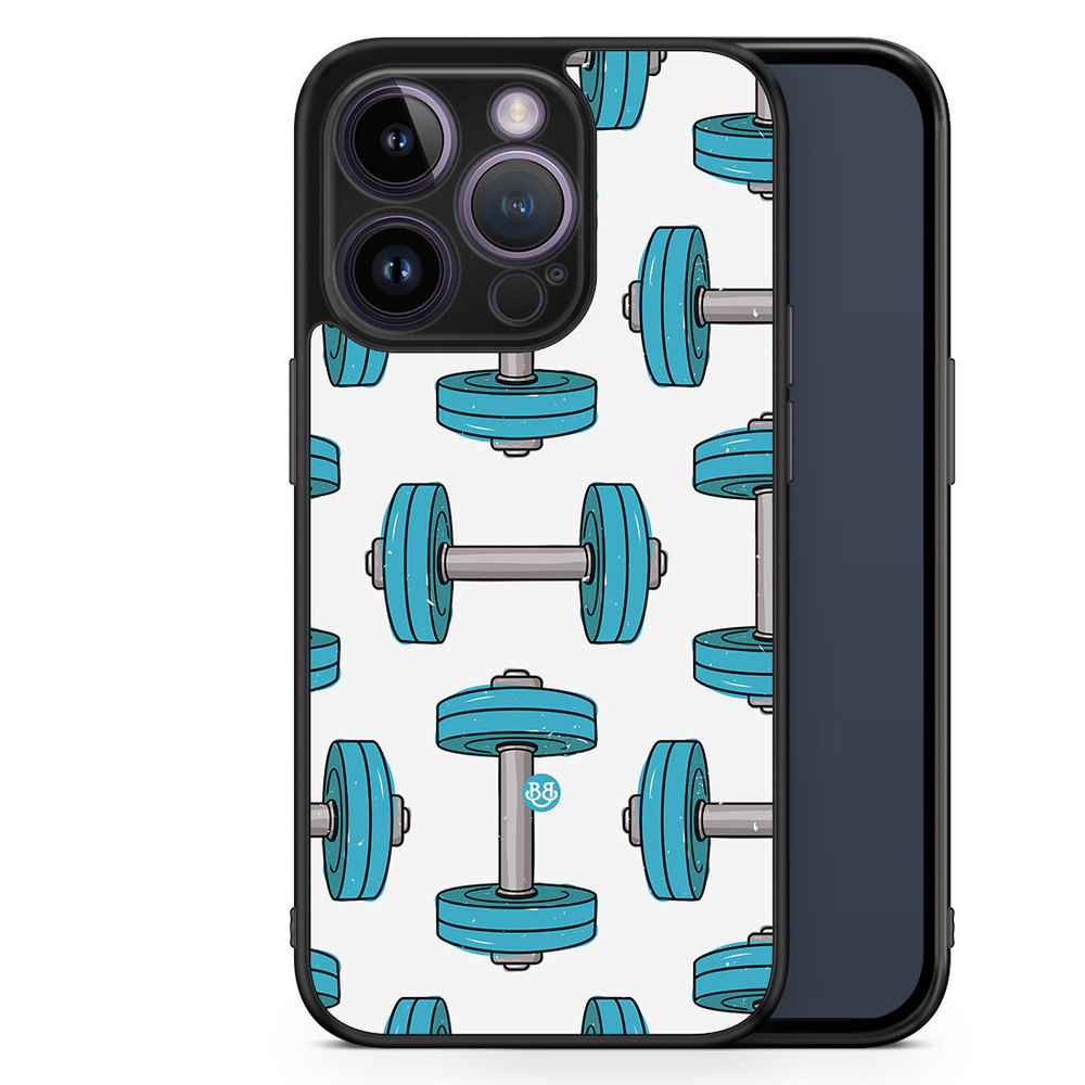 iPhone 14 Pro Case - Dumbbells