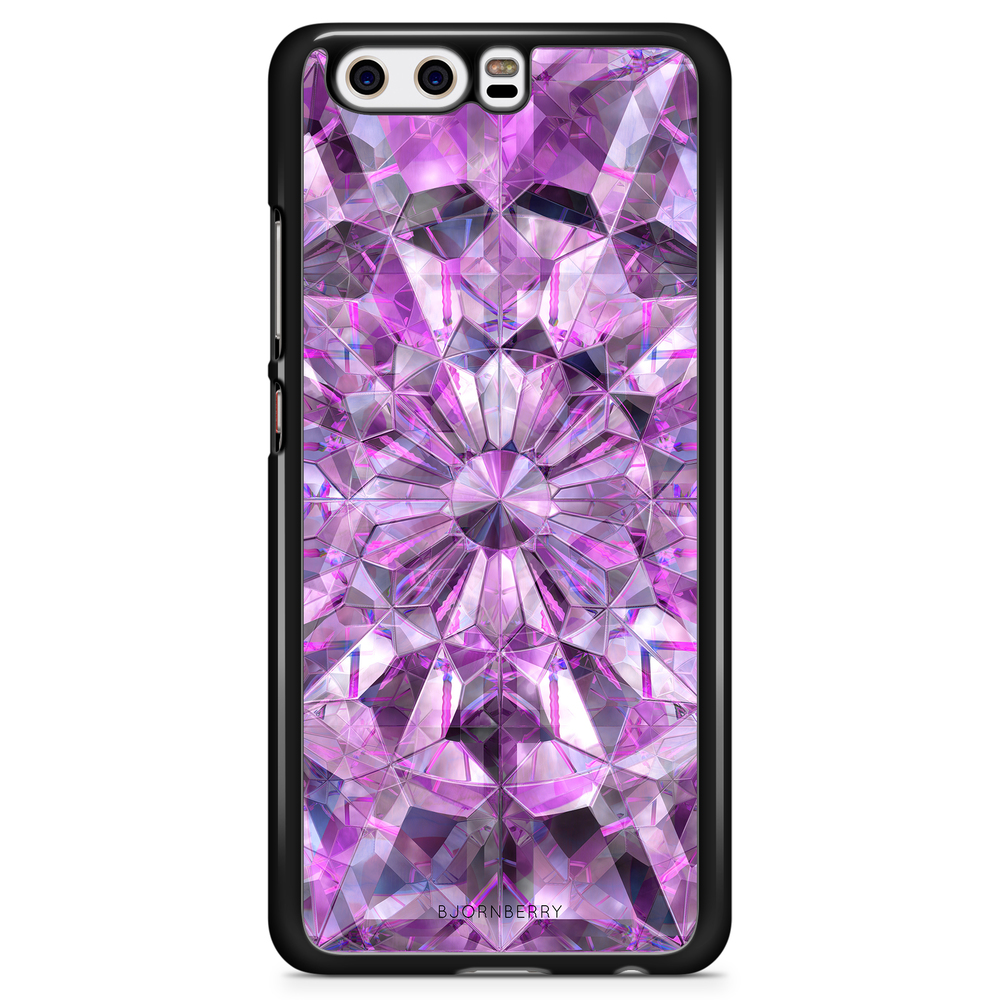 Huawei P10 Plus Case - Purple Crystals