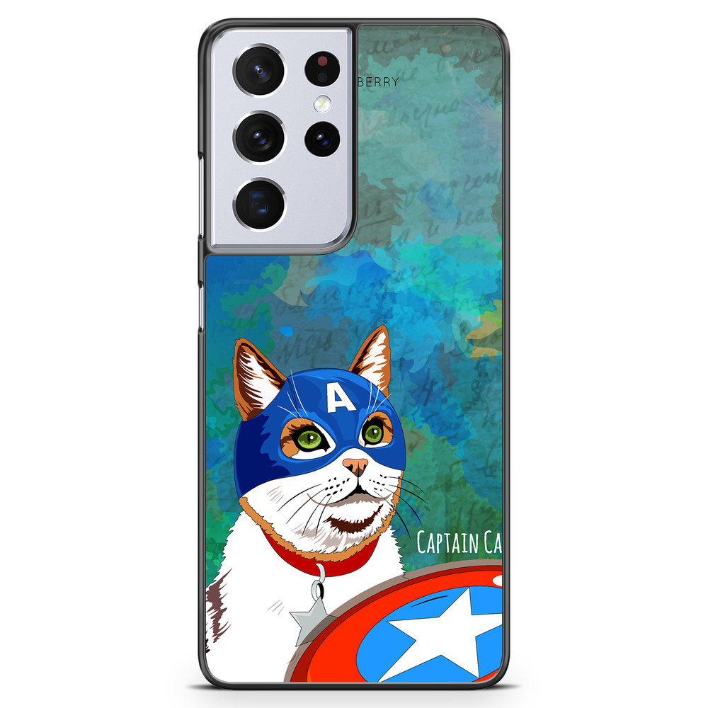 Samsung Galaxy S21 Ultra Case -  Captain Cat