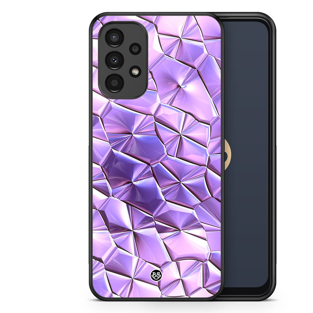Samsung Galaxy A13 Case - Purple Crystal