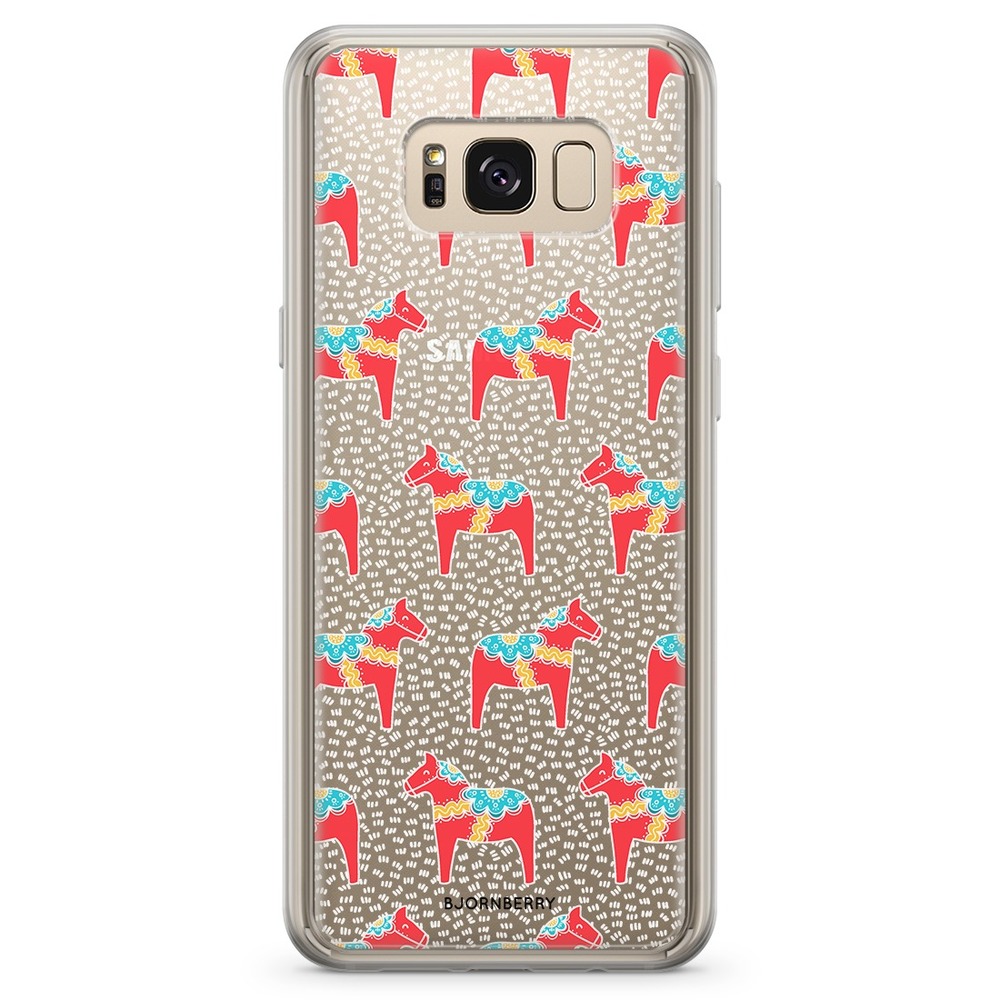 Samsung Galaxy S8 Plus Fashion Skal - Dalahäst