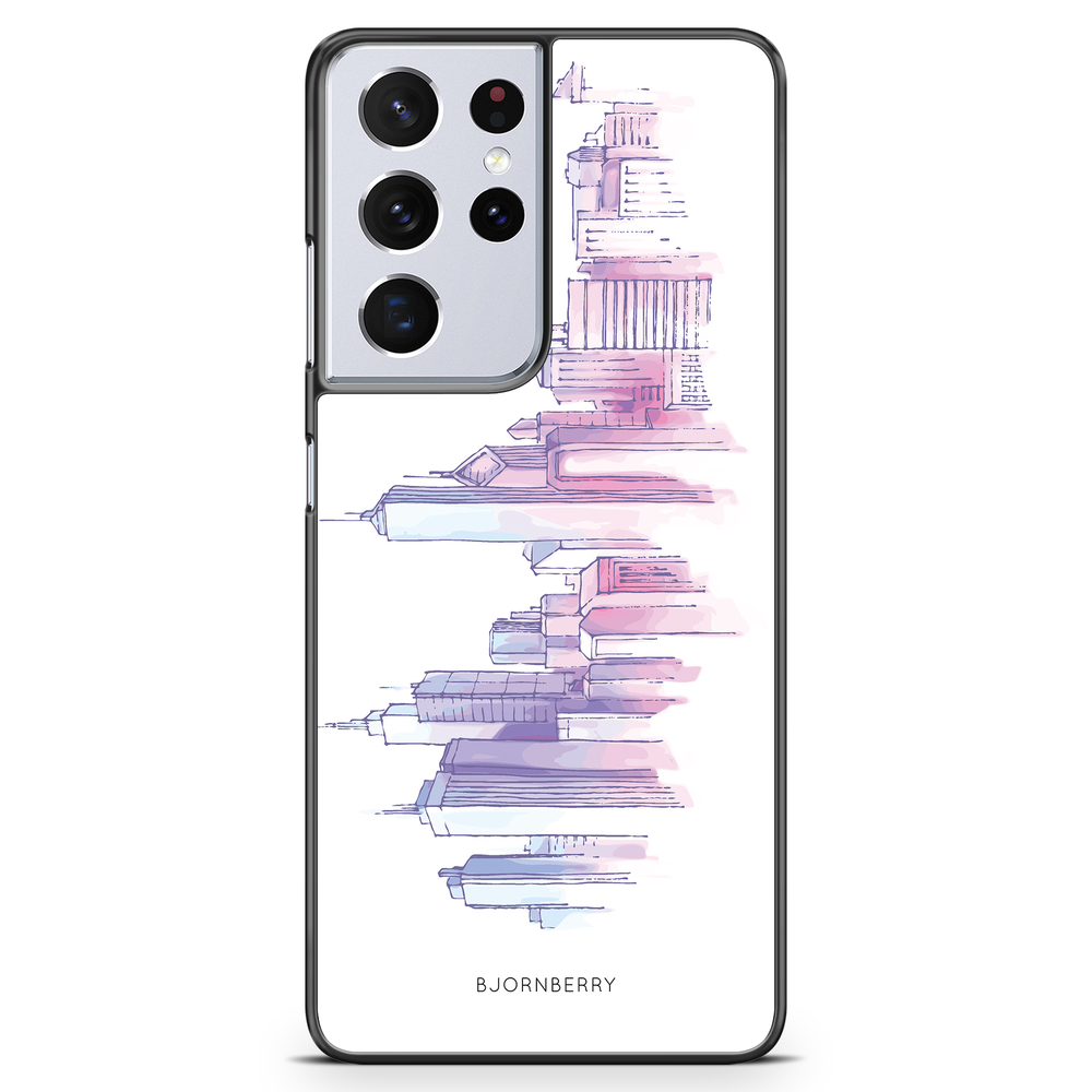 Samsung Galaxy S21 Ultra Case - Watercolor Skyline