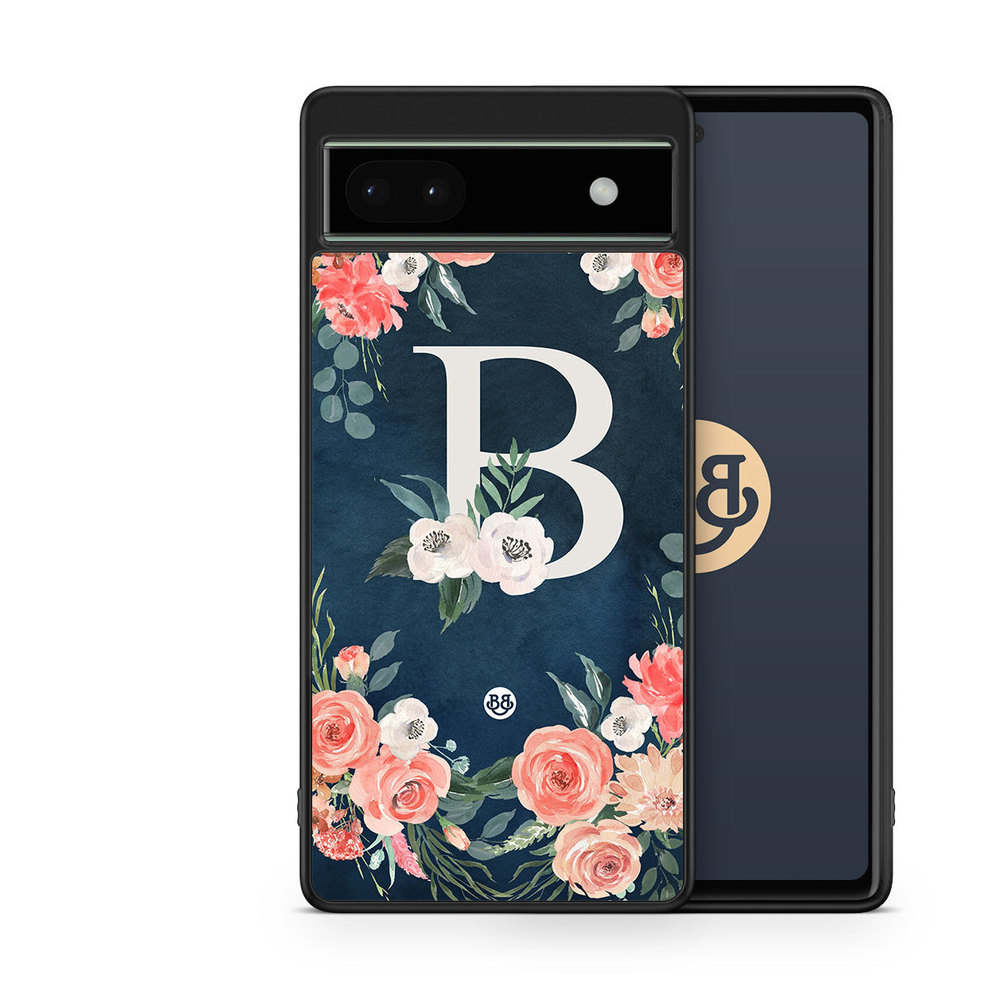 Google Pixel 6a Case - Monogram B
