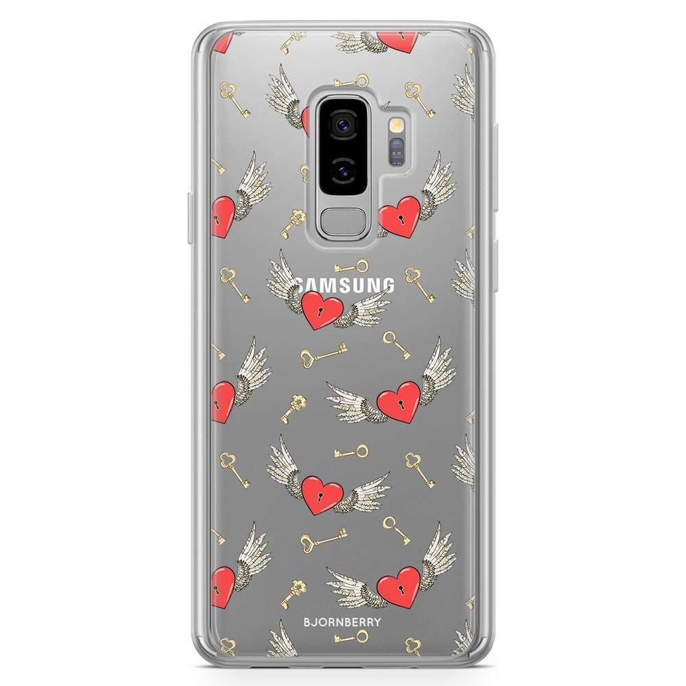 Samsung Galaxy S9 Plus Fashion Case - Hearts 'n Wings