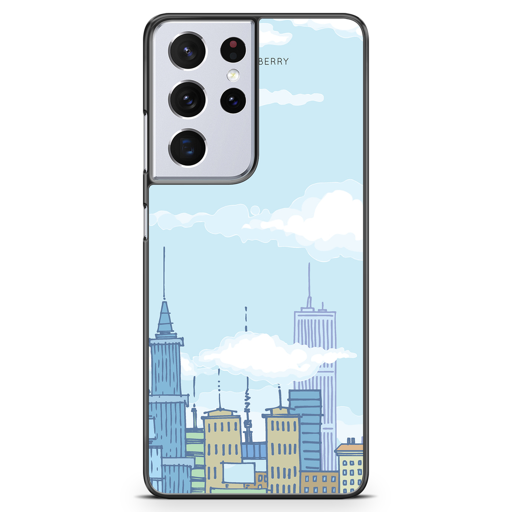 Samsung Galaxy S21 Ultra Case - Cartoon Skyline