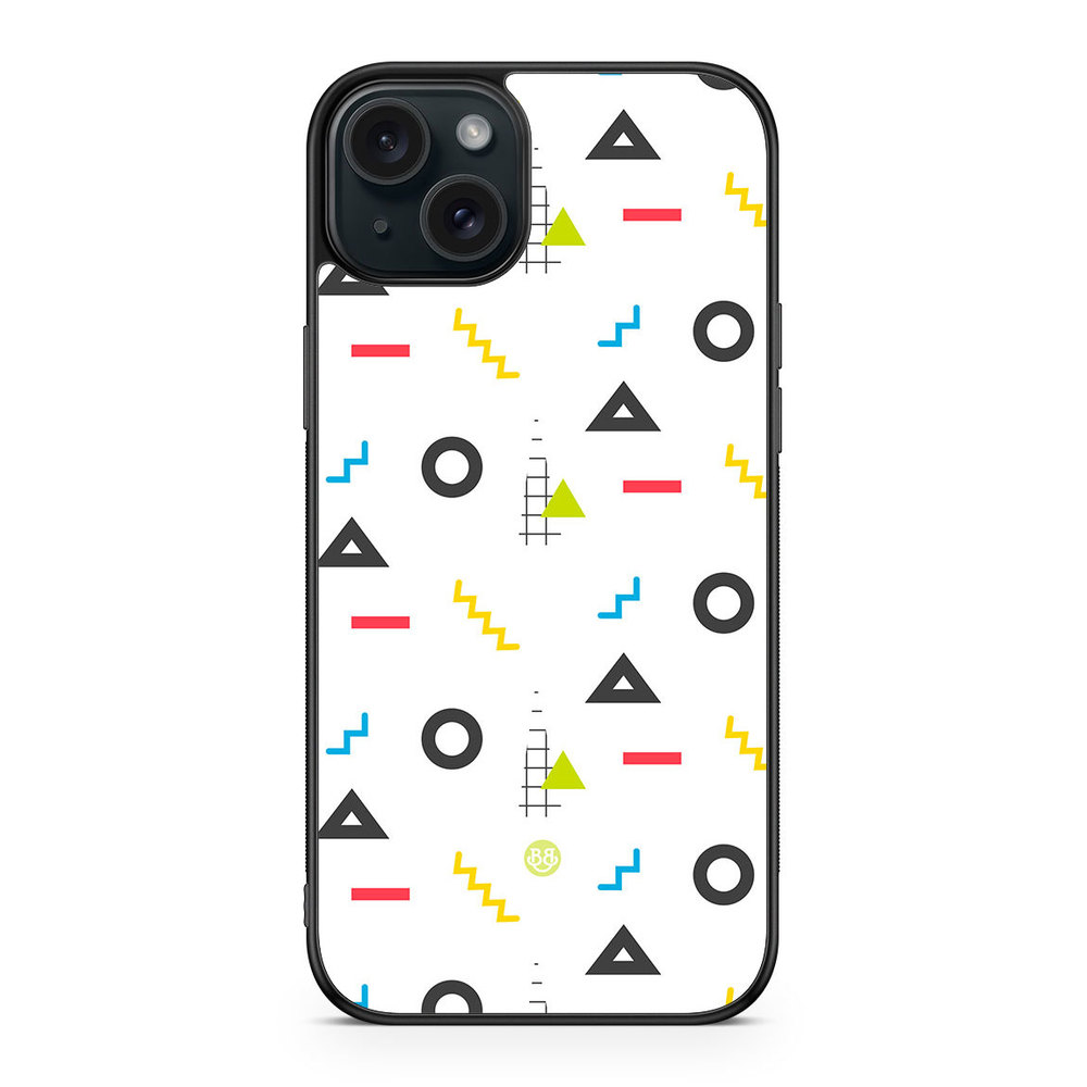 iPhone 15 Plus Case - 80s Pattern