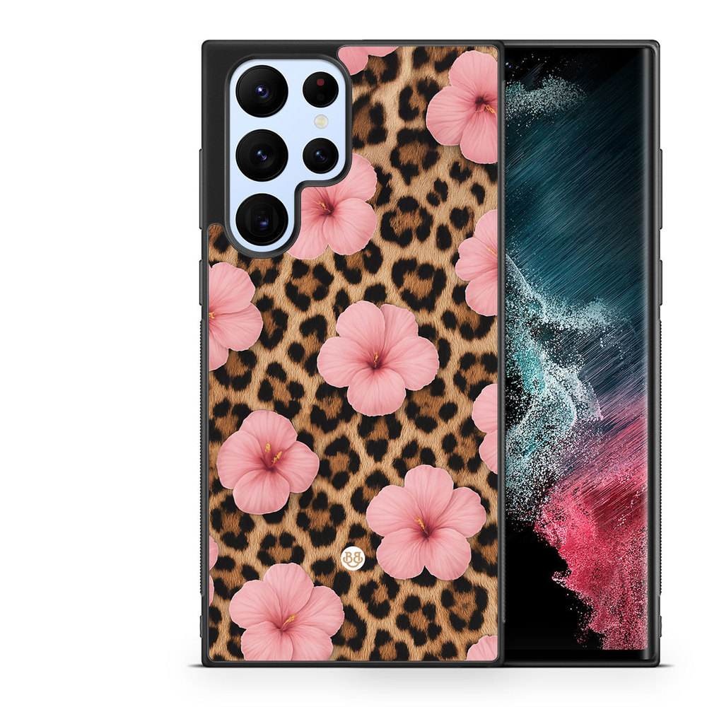 Samsung Galaxy S22 Ultra 5G Case - WILD BLOOM - Leopard Flower