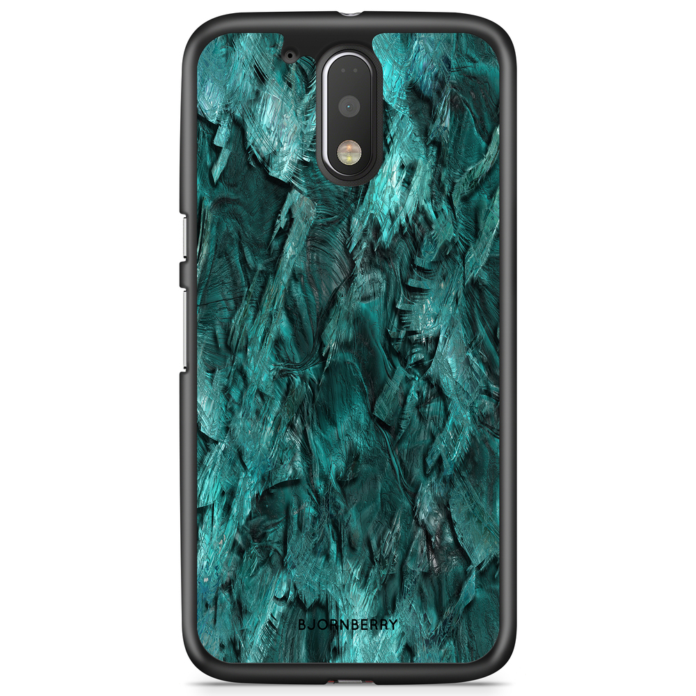 Moto G4/G4 Plus Case - Green Crystal