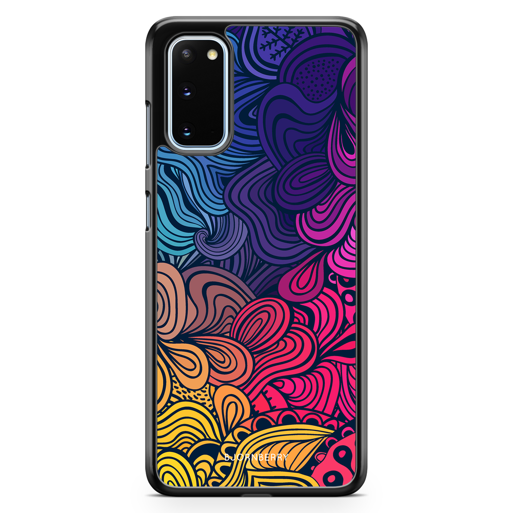 Samsung Galaxy S20 Case - Retro Flowers