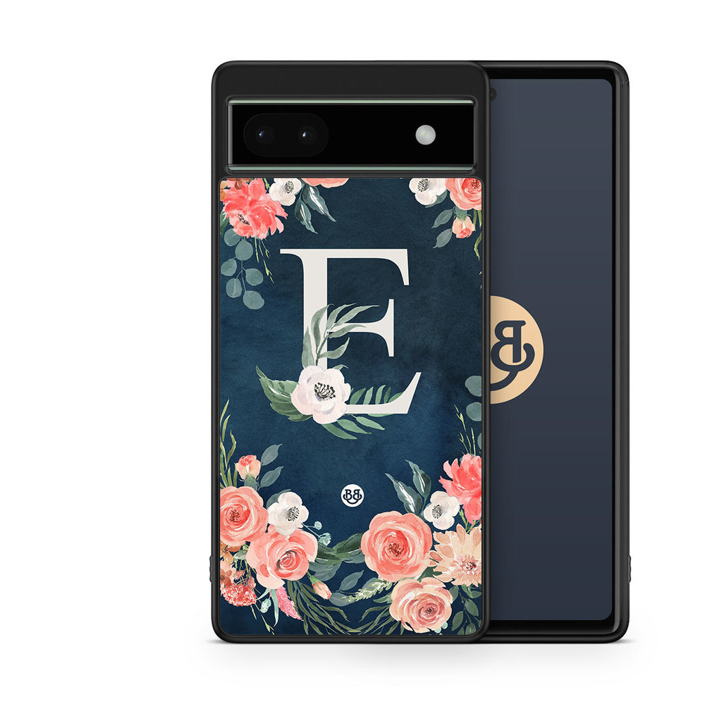 Google Pixel 6a Case - Monogram E