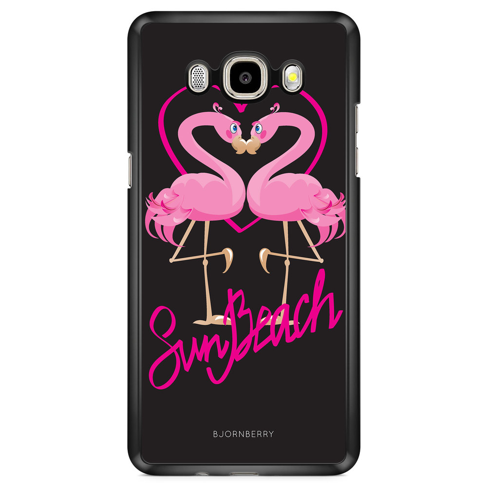 Samsung Galaxy J7 (2016) Case - Sun Beach Flamingo