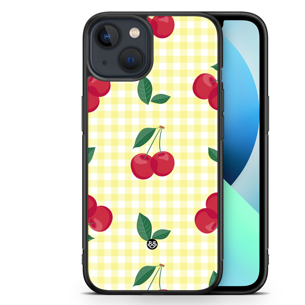 iPhone 13 Mini Case - SUMMER GARDEN - Cherry Kiss