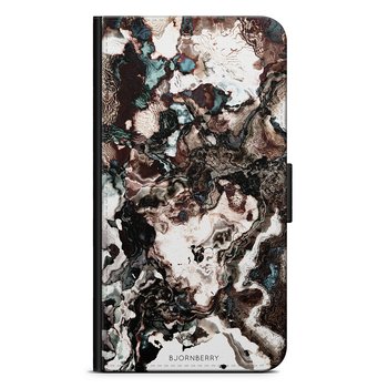 Motorola Moto G8 Plus Plånboksfodral - Brun Marmor