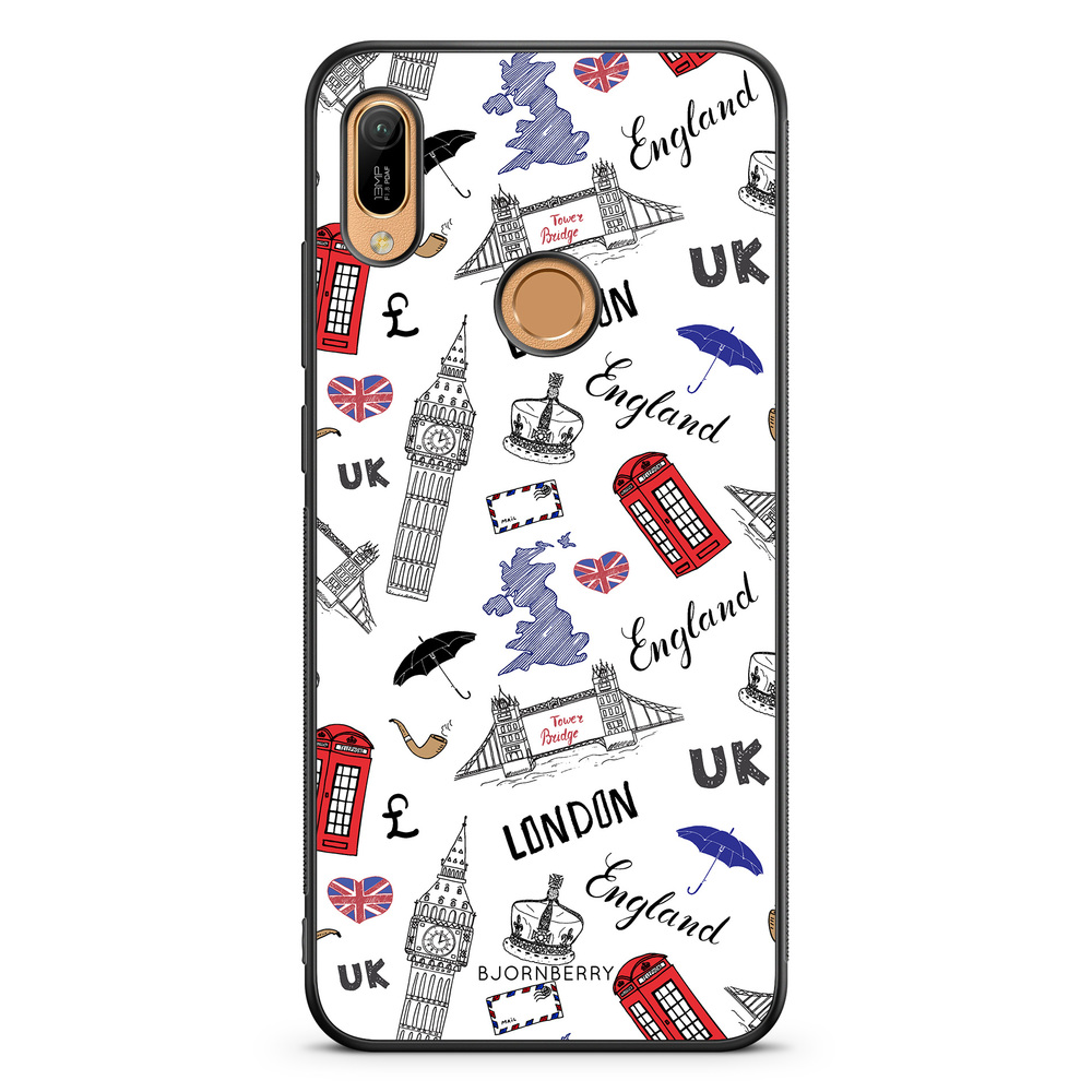 Huawei Y6 2019 Case - UK Pattern