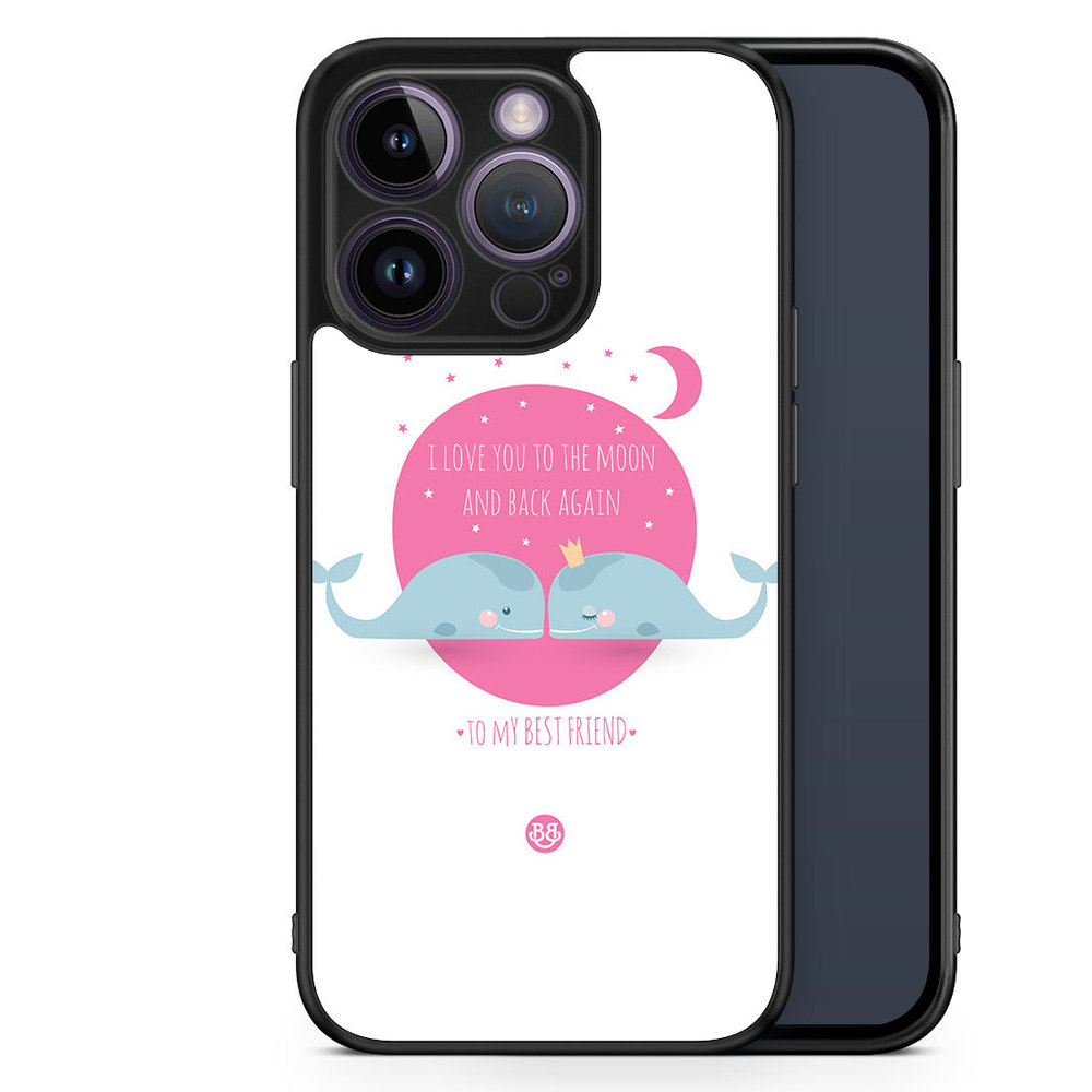 iPhone 14 Pro Case - Love You To The Moon