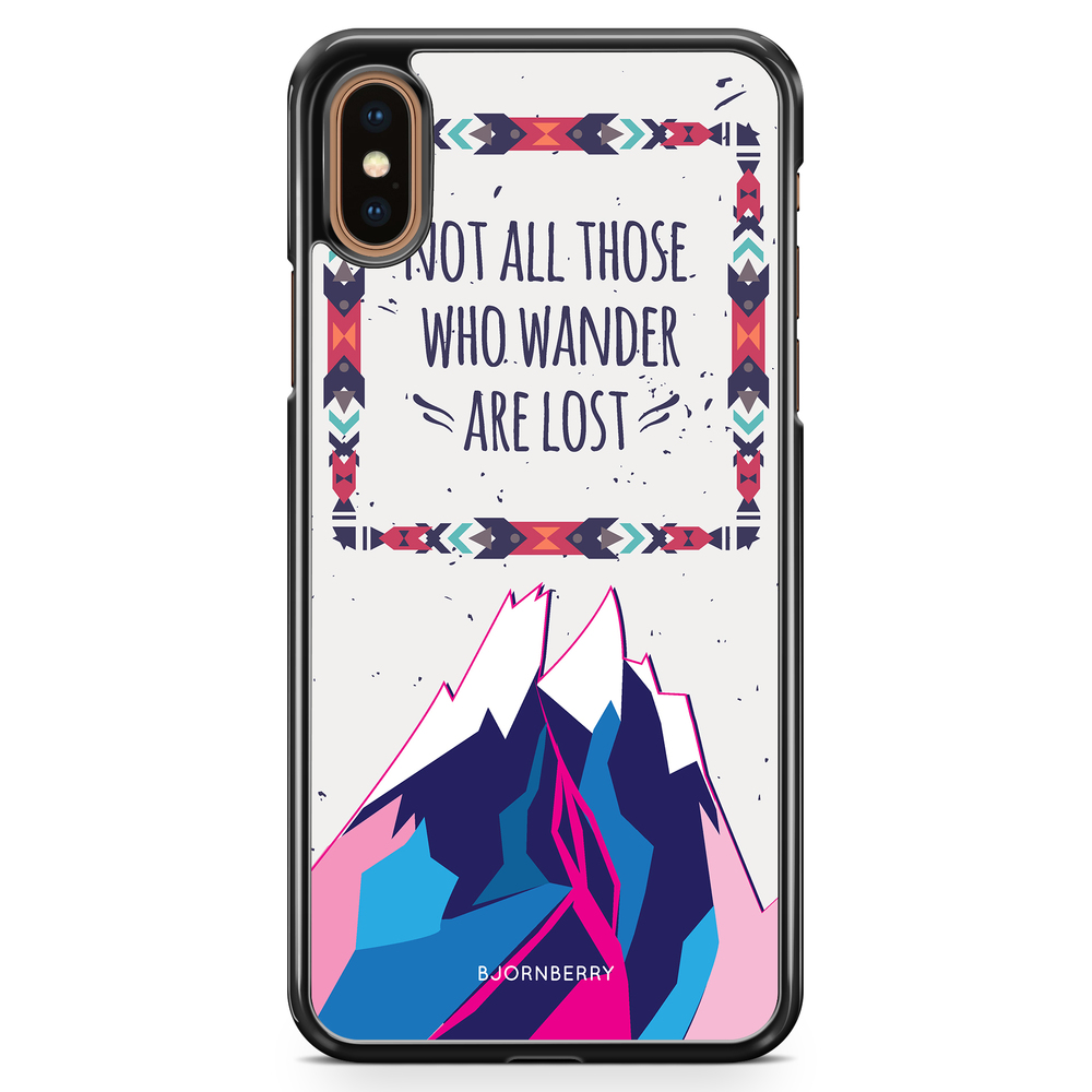 iPhone XS Max Case - Wander Quote
