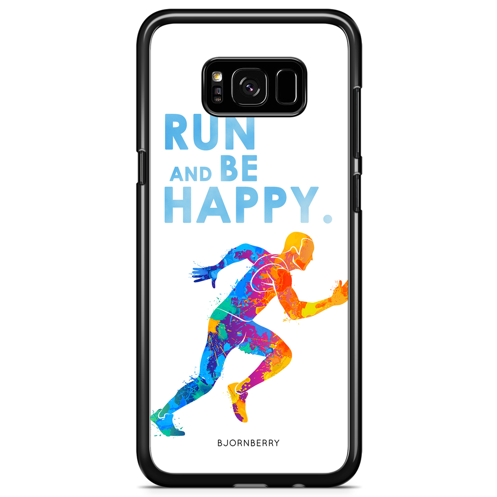 Samsung Galaxy S8 Plus Case - Run and be happy