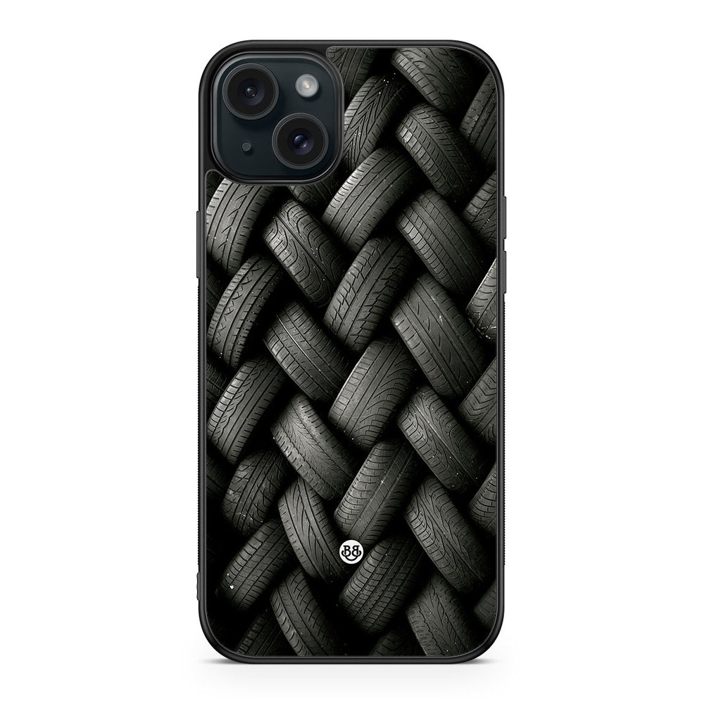 iPhone 15 Plus Case - Wall of tires