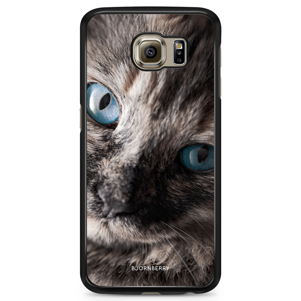 Samsung Galaxy S6 Edge Case - Cat Blue Eyes