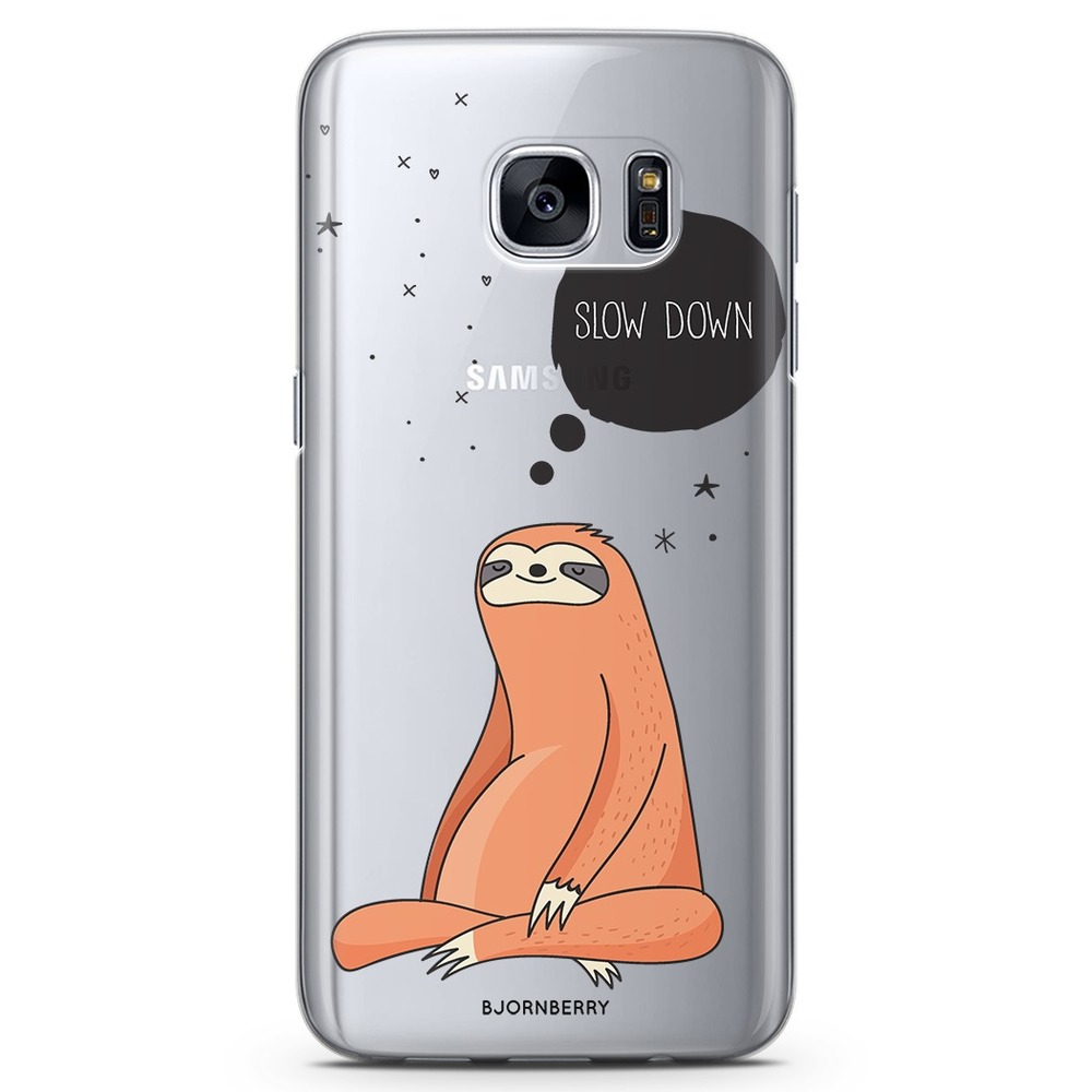 Samsung Galaxy S7 TPU Case - SLOW DOWN