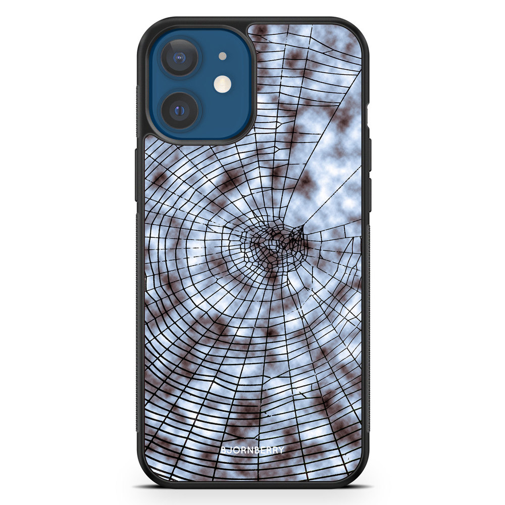 iPhone 12 Mini Case - Black Spiderweb