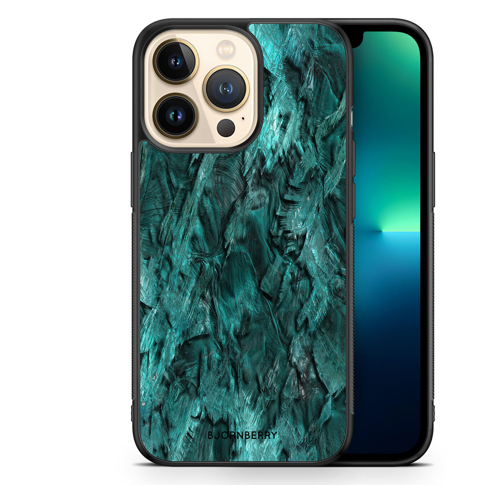 iPhone 13 Pro Case - Green Crystal