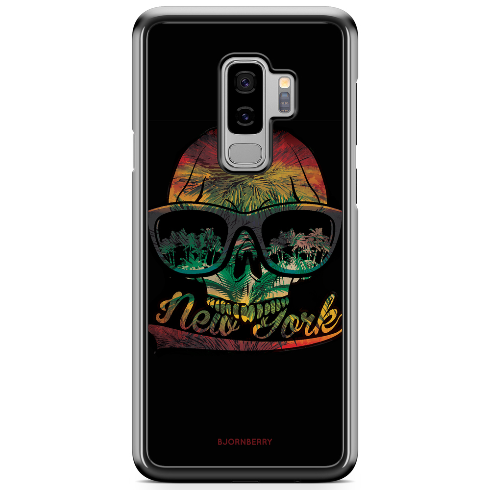 Samsung Galaxy S9 Plus Case - New York Skull