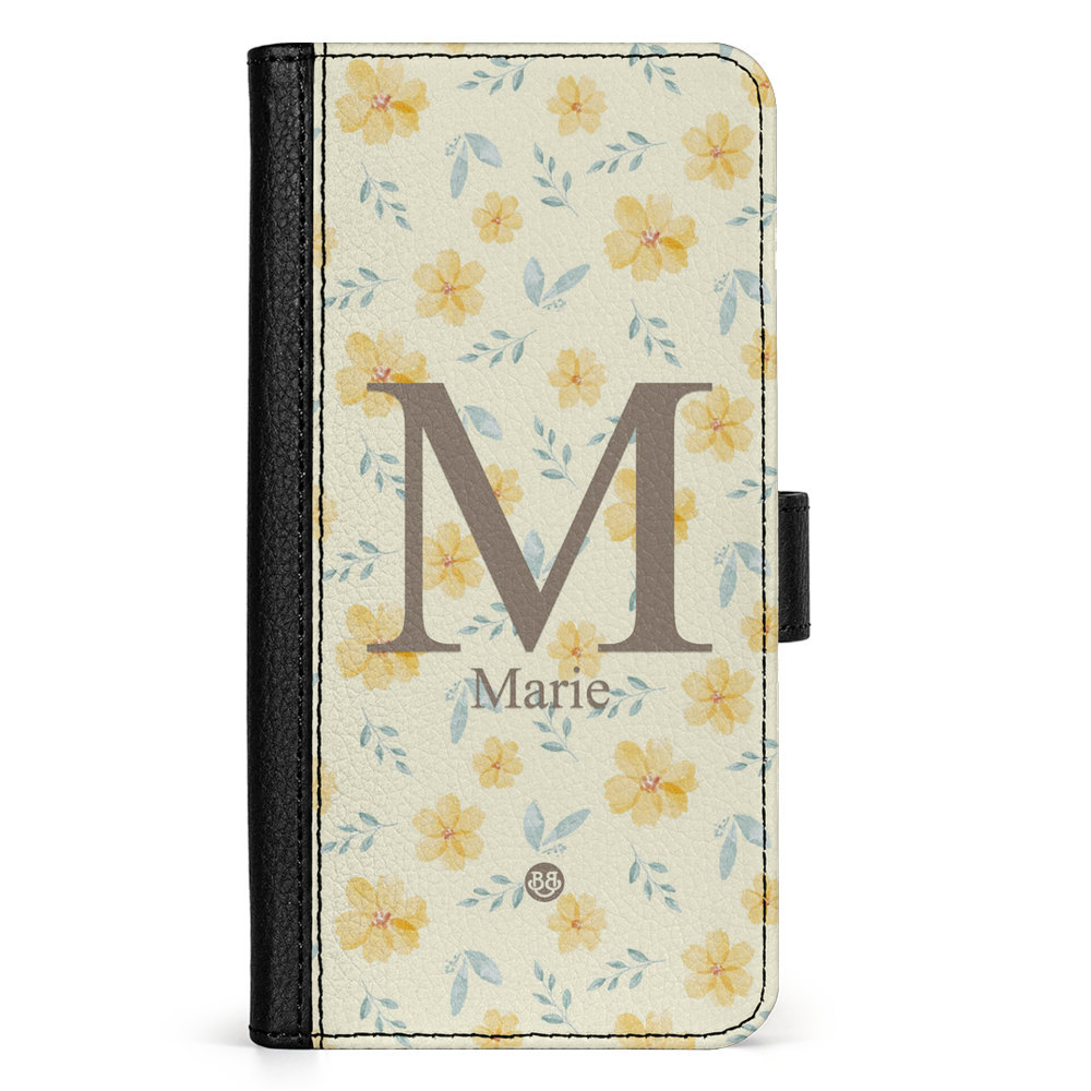 Google Pixel 9 Pro XL Custom Wallet Case - AWAKEN - Golden Bloom