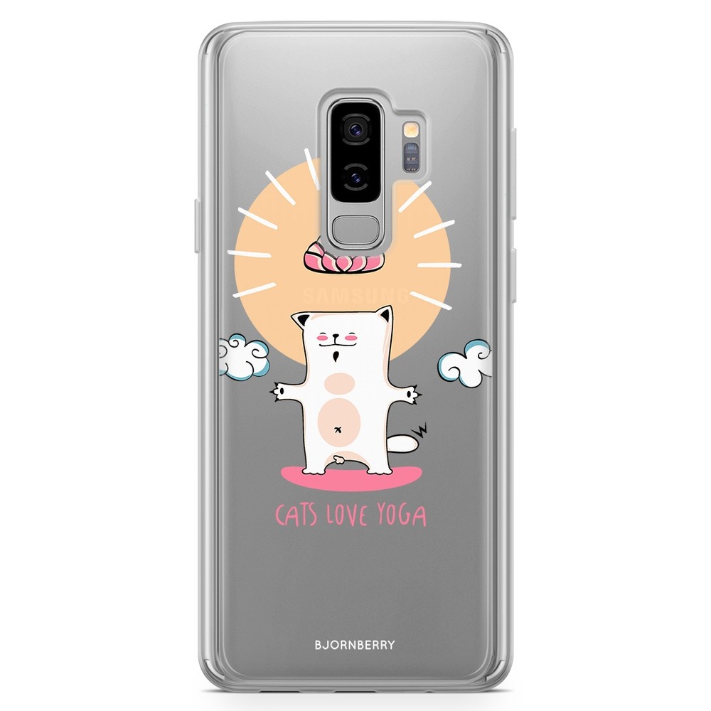 Samsung Galaxy S9 Plus Fashion Case - Yoga cat