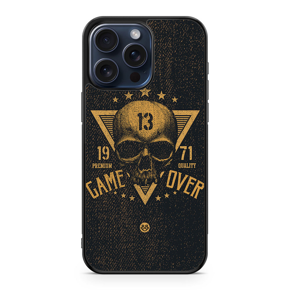 iPhone 15 Pro Max Case - Vintage Skull