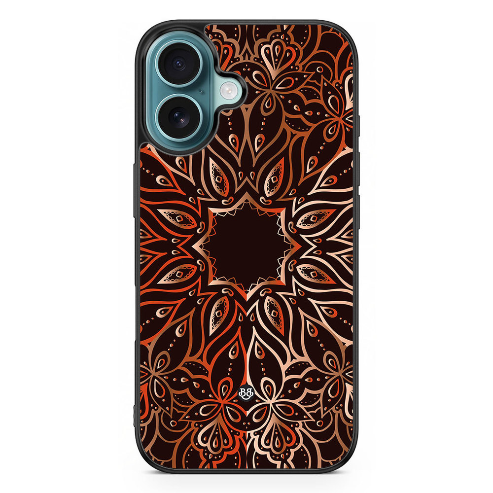 iPhone 16 Case - Bronze Mandala