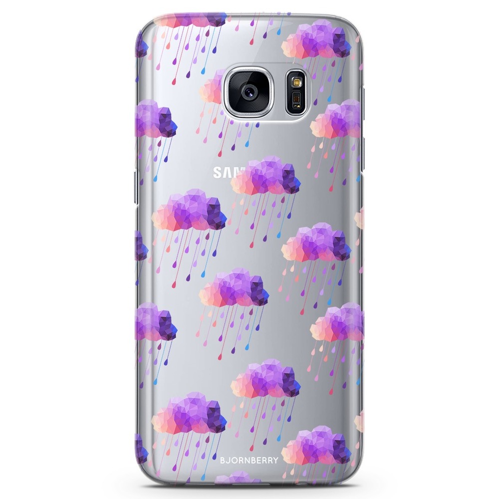 Samsung Galaxy S7 TPU Case - Retro cloud
