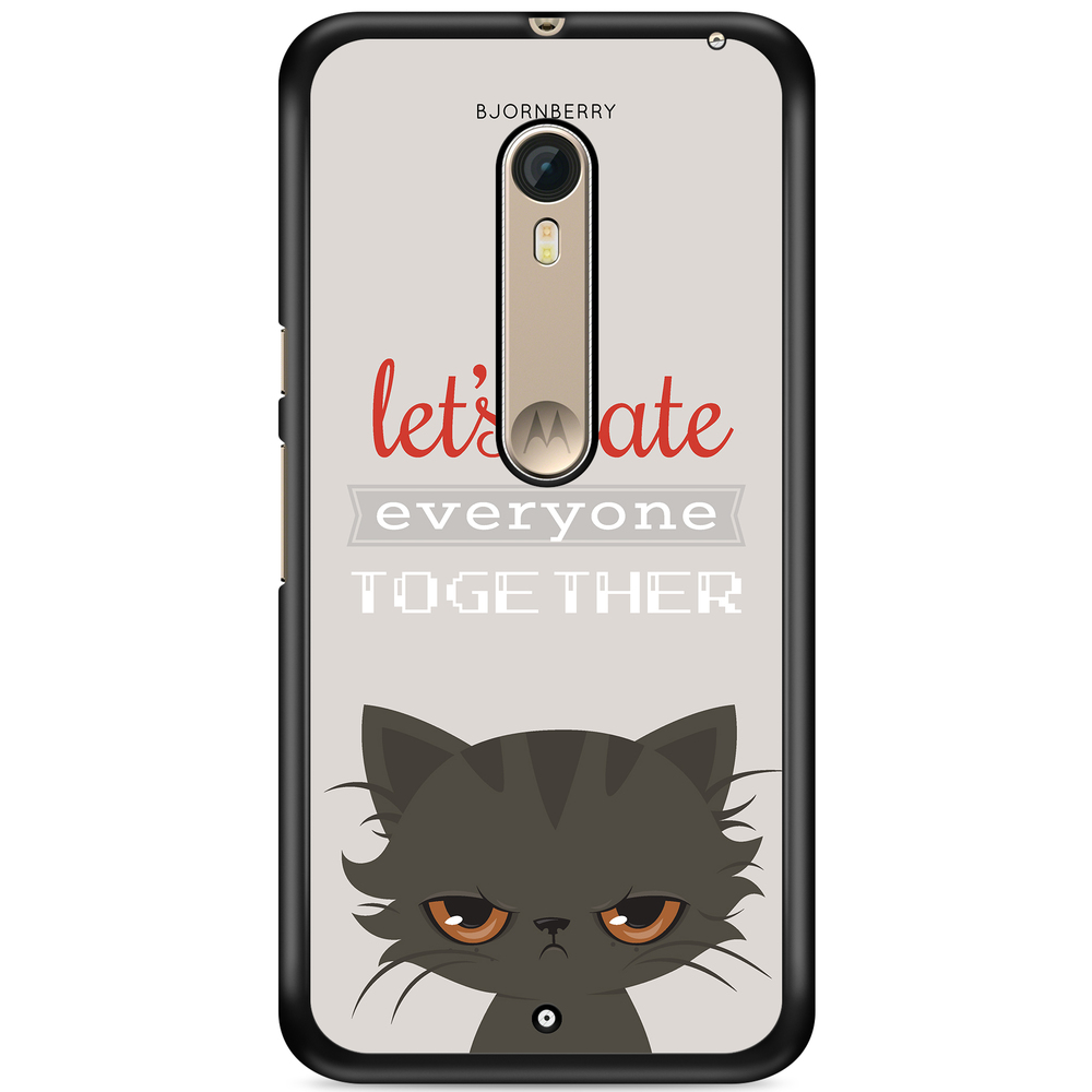 Moto X Style Case - Angry Cat