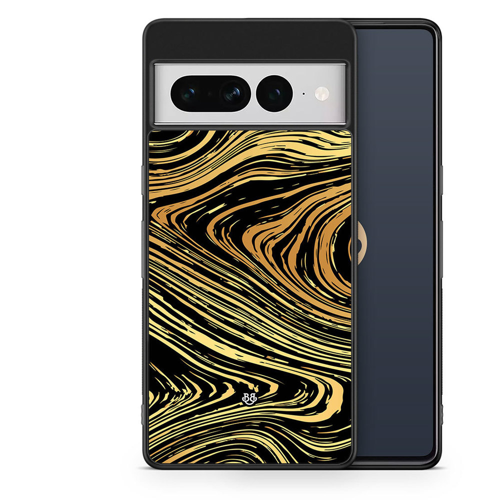 Google Pixel 7 Pro Case - Gold Marble