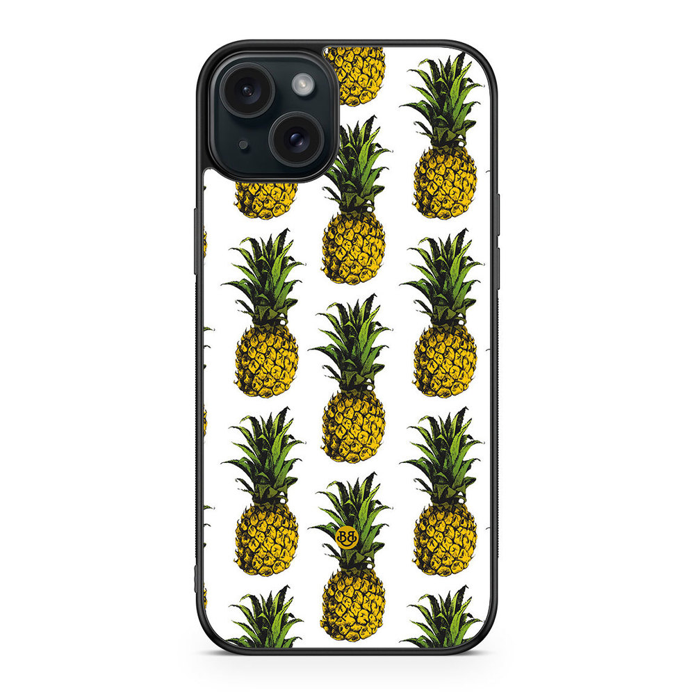 iPhone 15 Plus Case - Pineapple Pattern