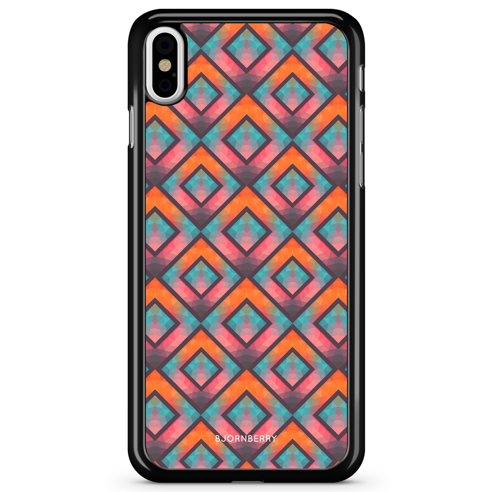 iPhone X / XS Case - Retro Squares
