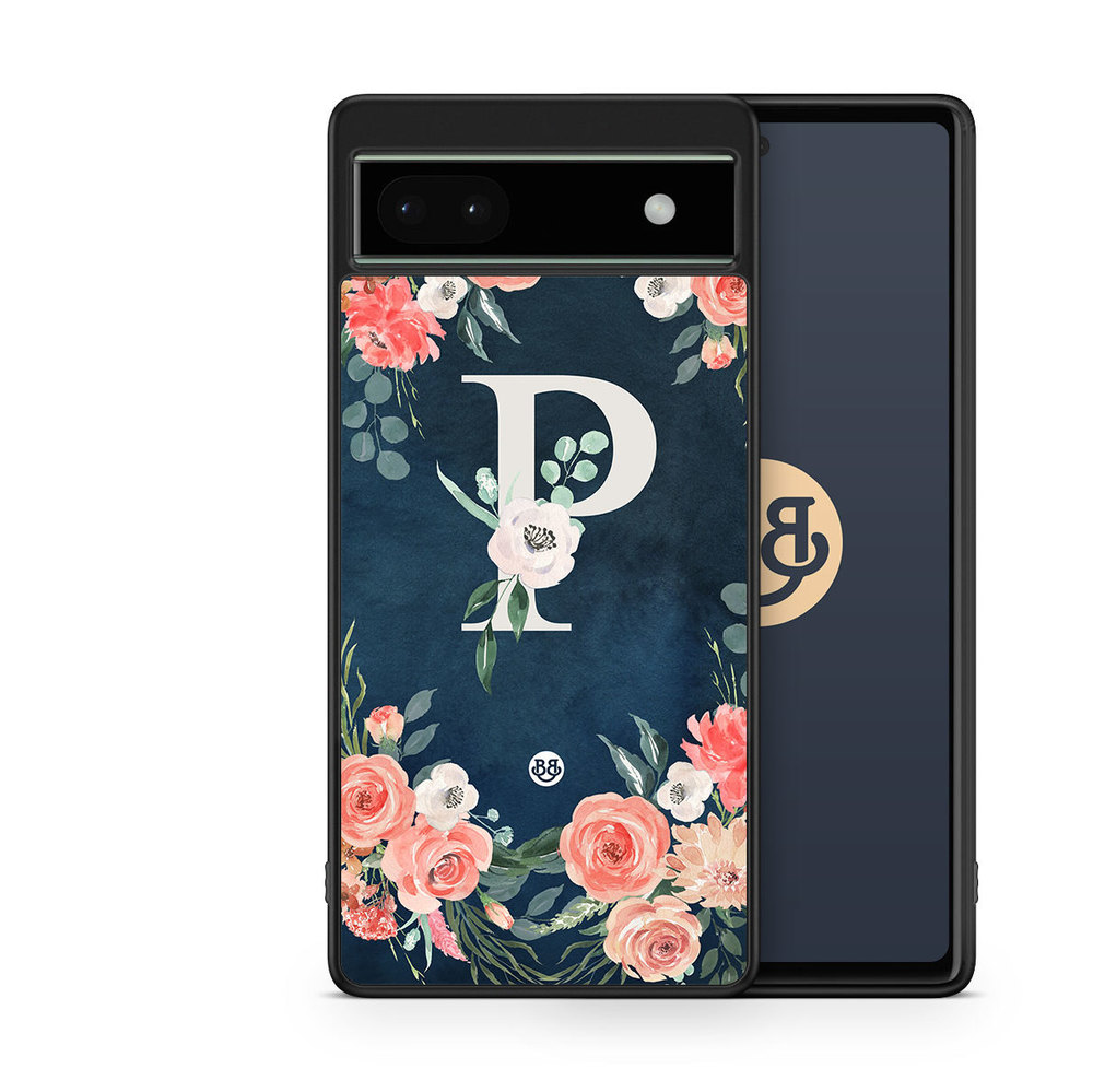 Google Pixel 6a Case - Monogram P