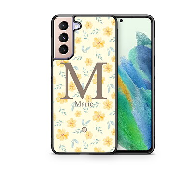 Samsung Galaxy S21 FE 5G Custom Case - AWAKEN - Golden Bloom