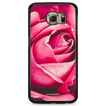 Samsung Galaxy S6 Edge Skal - Röd Ros