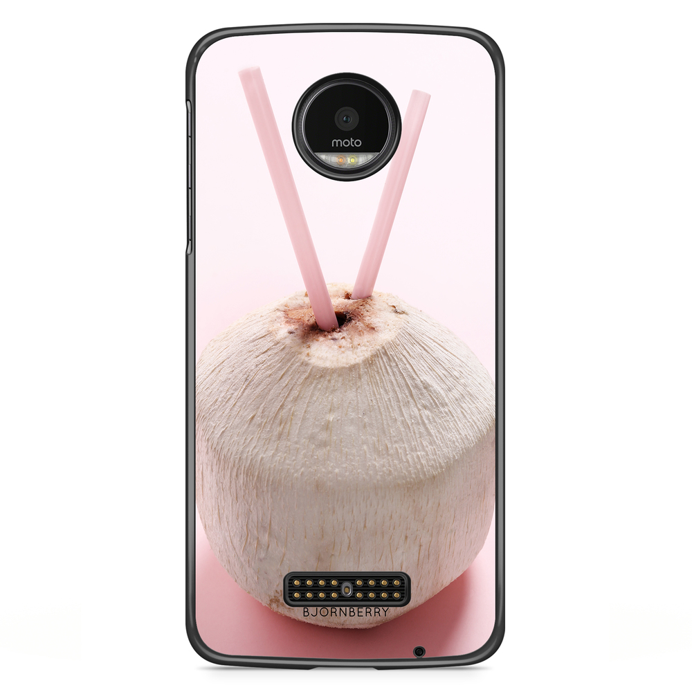 Moto Z2 Play Case - Pink Coconut