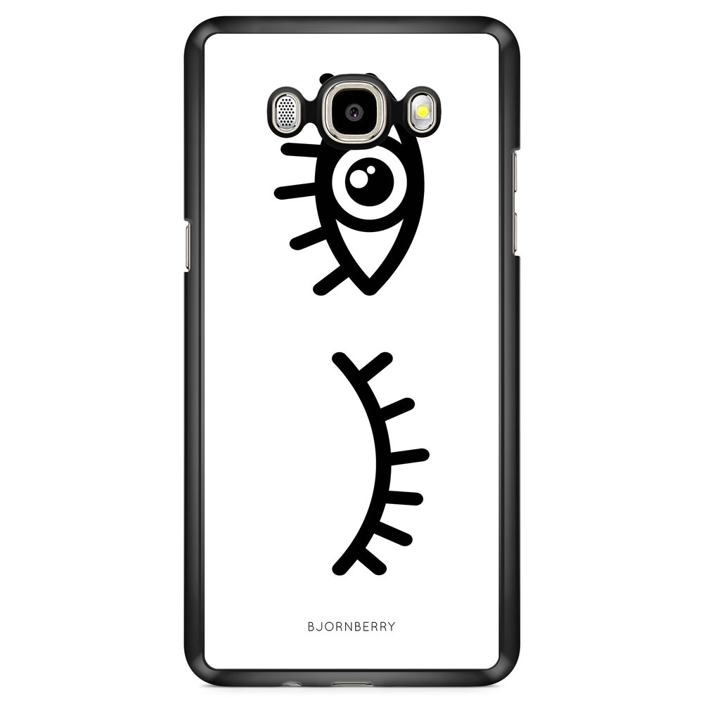 Samsung Galaxy J7 (2016) Case - Black Eyes