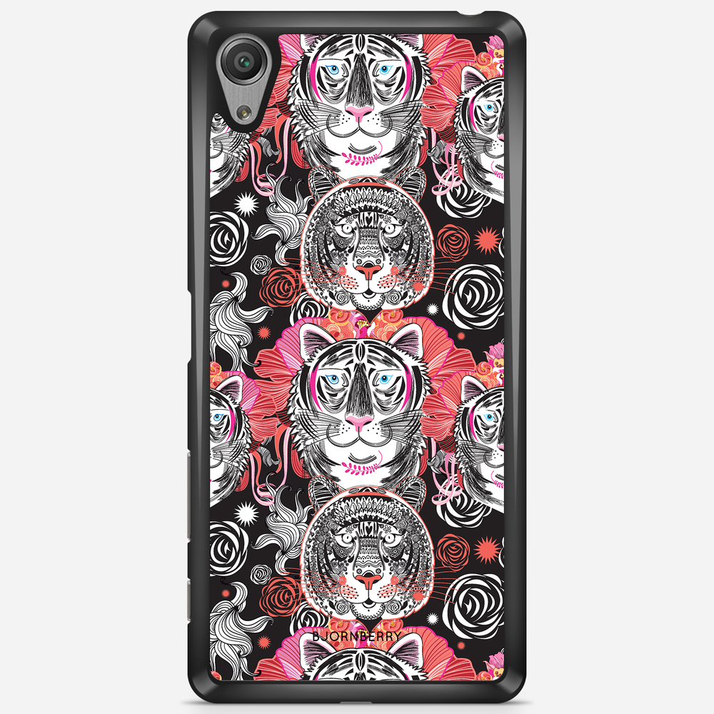 Sony Xperia X Performance Case - Cartoon Tigers